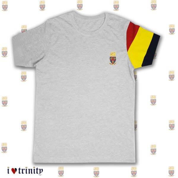 This cotton mix  'I Love Trinity' T-shirt combines comfort and style at the same time.  TThe unique design represents TCK crest and colours which is true to the school identity.