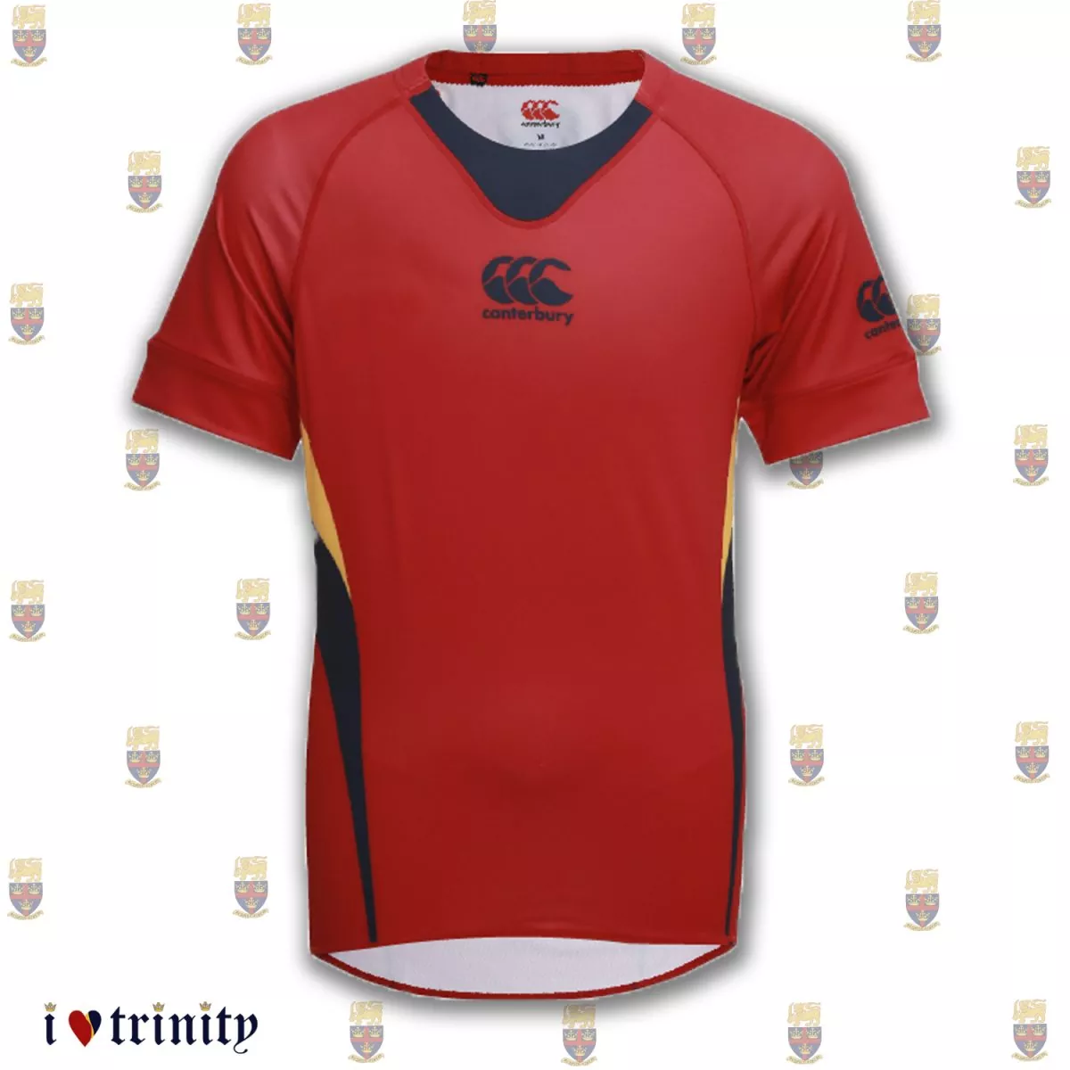 Canterbury-I love Trinity-Red Men's T-shirt_TCK_ILT