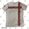 I Love Trinity-Men's T-shirt-white cross design_TCK_ILT