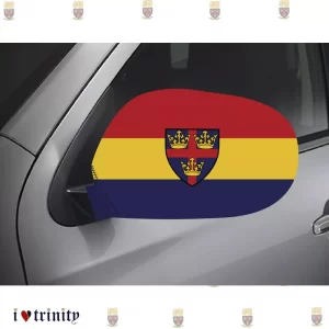 Trinity College flag style side mirror cover-large_ILT_ILoveTrinity
