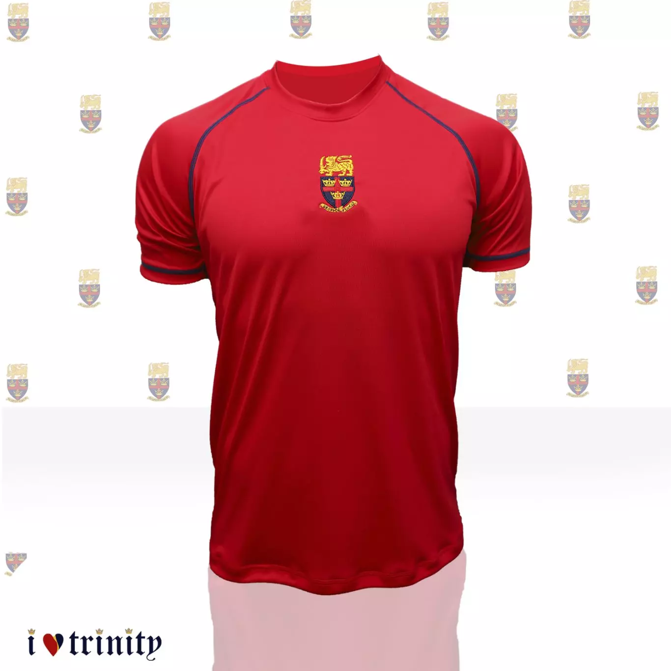 Men's T-shirt TCK Logo - Red_ILT_ILoveTrinity (1)