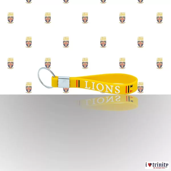 Key Chain-Lightweight Silicone-Lions-Yellow_ILT_TCK_ILoveTrinity