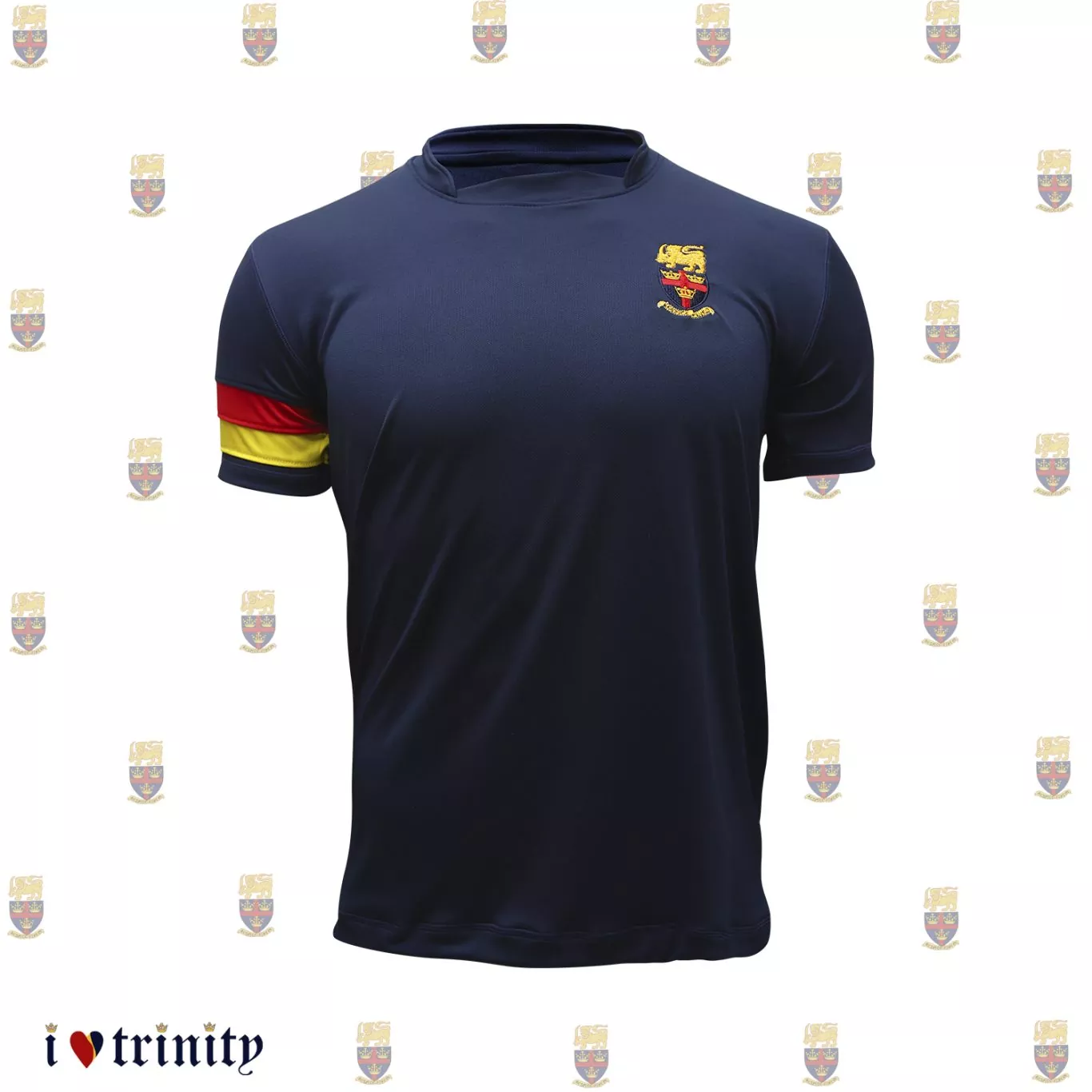 Men's T-shirt with TCK logo-Navy_ILT_ILoveTrinity (1)