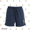 Navy TCK Crest Micro Fabric Short