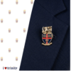 Trinity College Kandy 3D full Crest Lapel pin