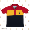 KIDS POLO-TCK EMBROIDERY-TRI COLOR
