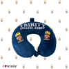 NECK PILLOW-TCK CREST PRINT - NAVY COLOR